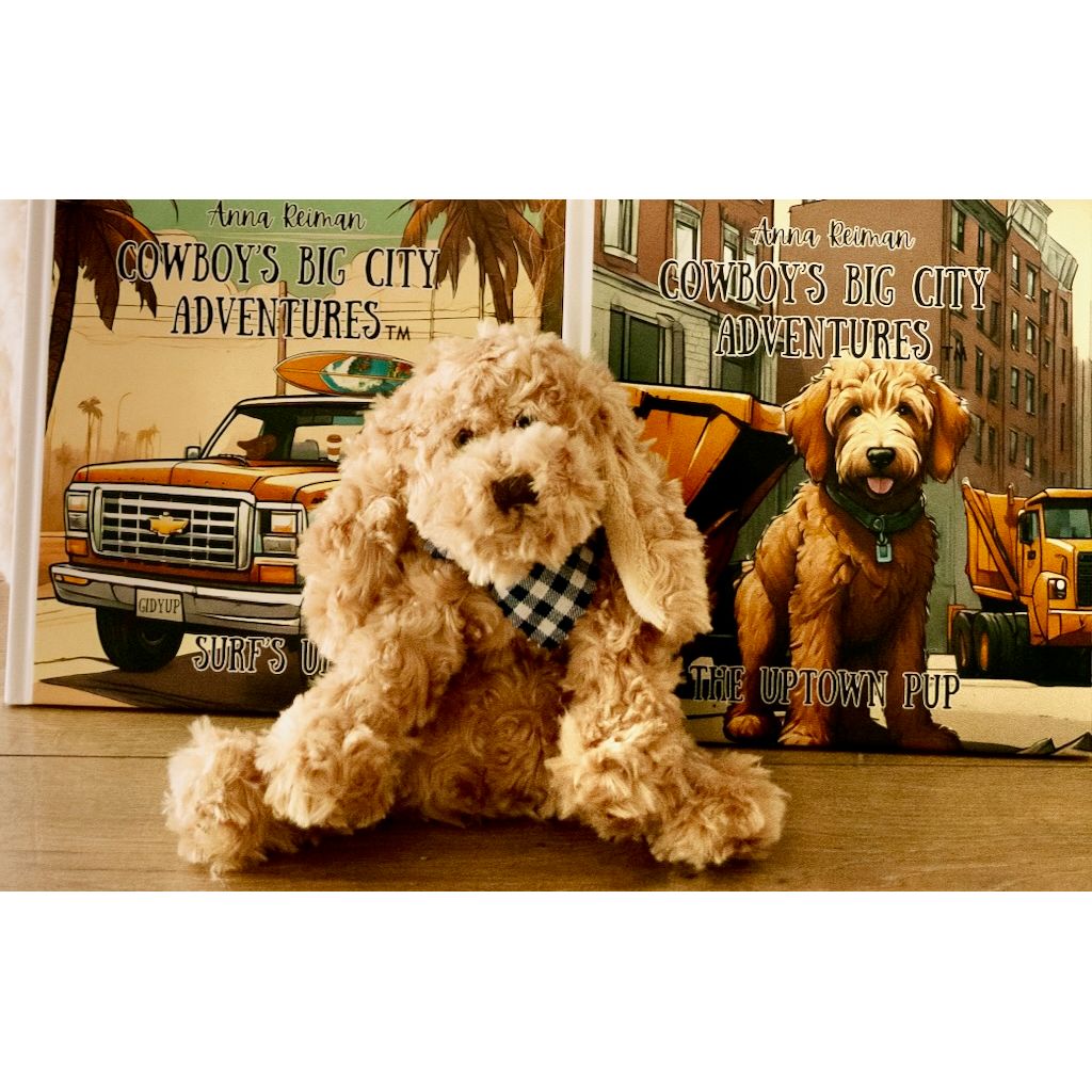 doodle stuffed animal plush dog